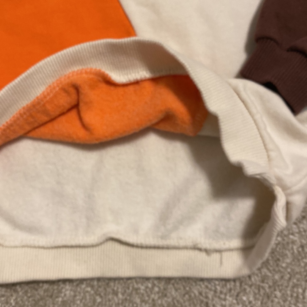 Zara Color Block Sweatshirt - Picture 4 of 4